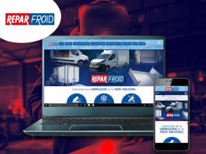 ReparFroid nous &agrave; fait confiance dans la r&eacute;alisation de son nouveau&nbsp;site internet.
